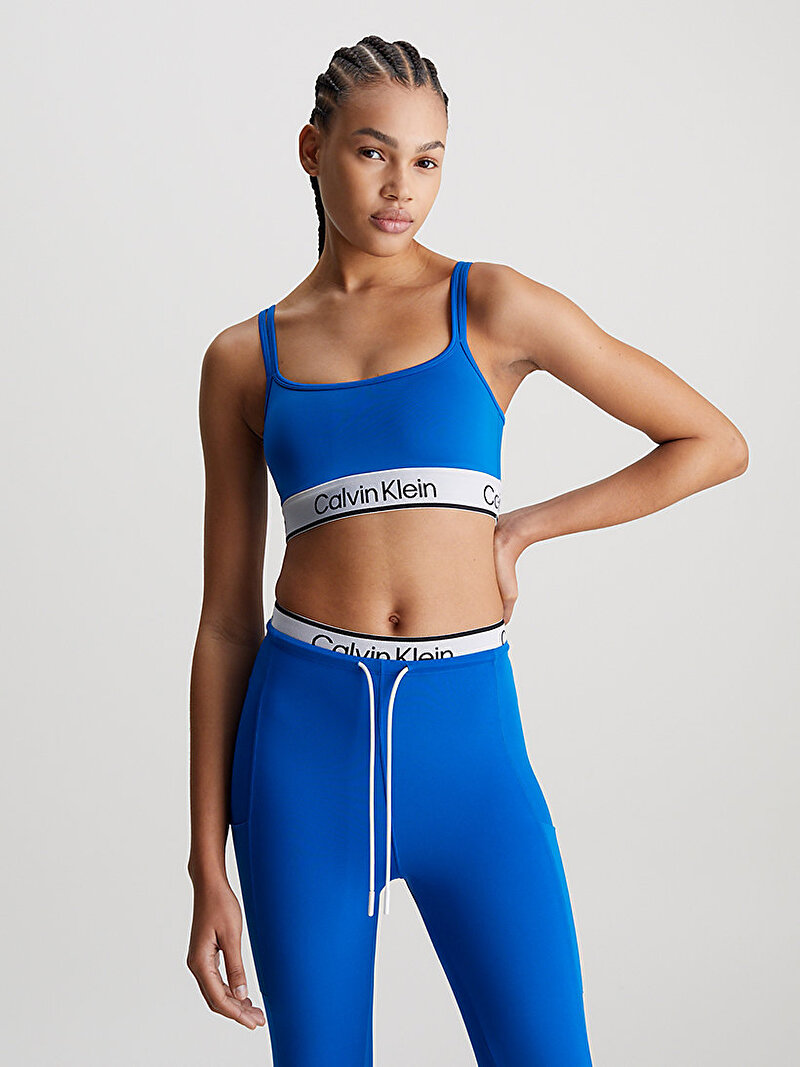 Calvin Klein Mavi Renkli Kadın Sports Bralet