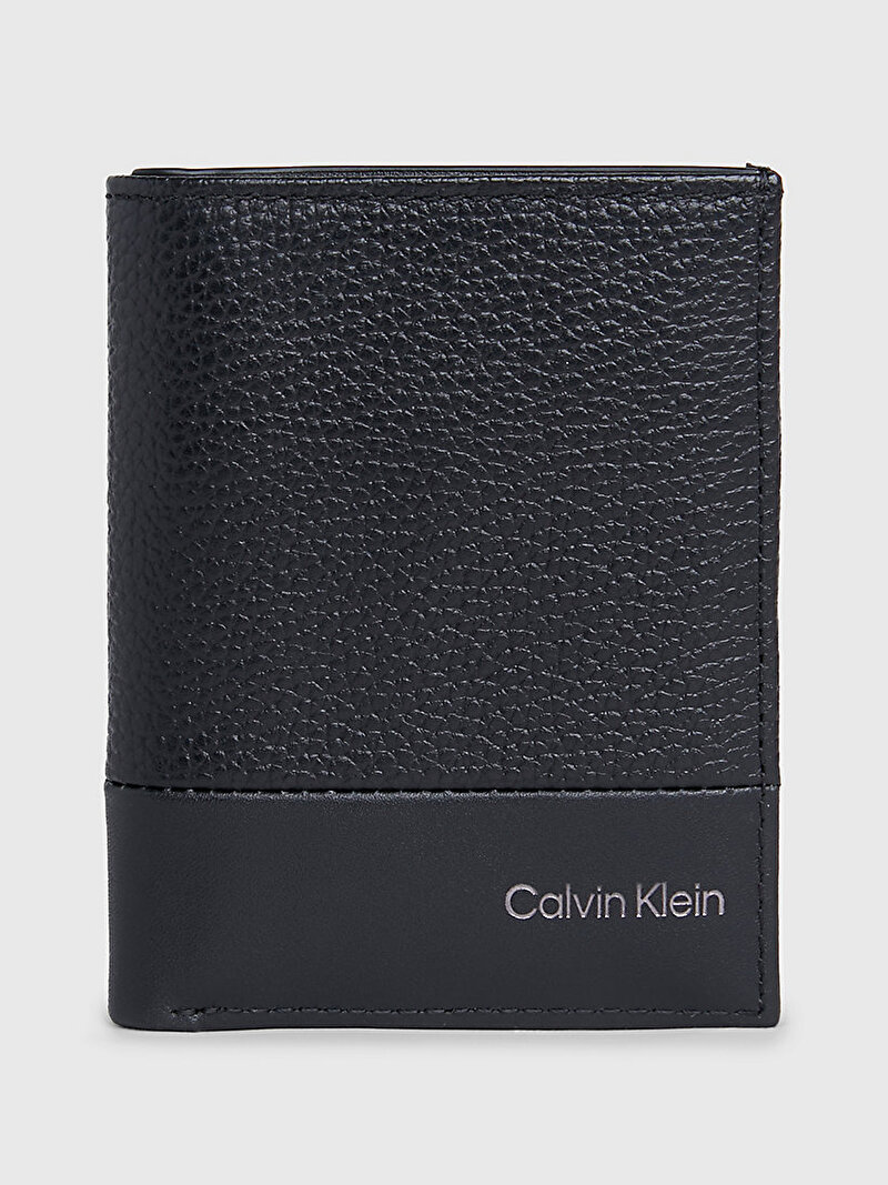 Calvin Klein Siyah Renkli Erkek Bifold 6 Cc Cüzdan