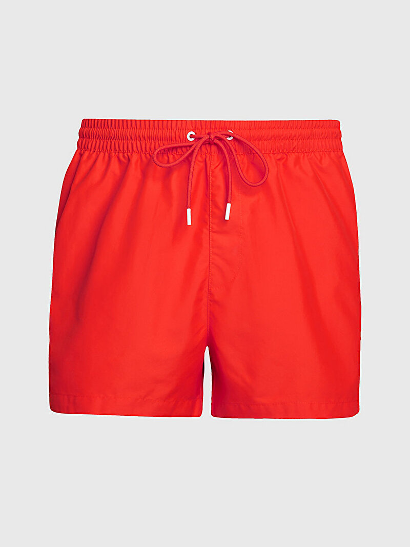 Calvin Klein Kırmızı Renkli Erkek Short Drawstring Deniz Şortu