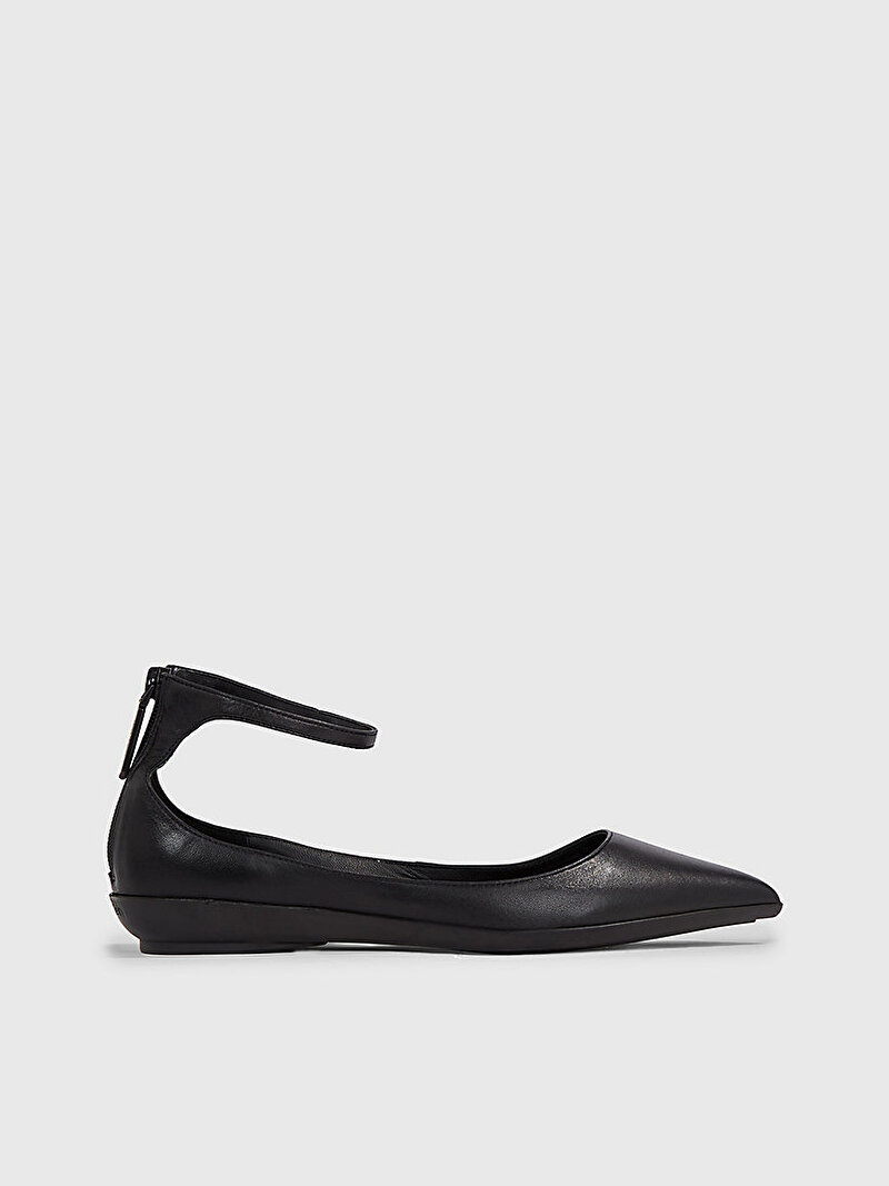 Calvin Klein Siyah Renkli Kadın Wrapped Ankle Ayakkabı