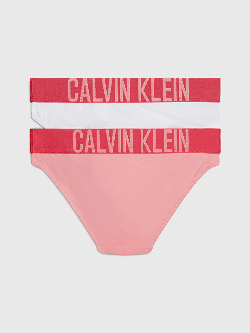 Calvin Klein Pembe Renkli Kız Çocuk 2'Li Bikini Külot