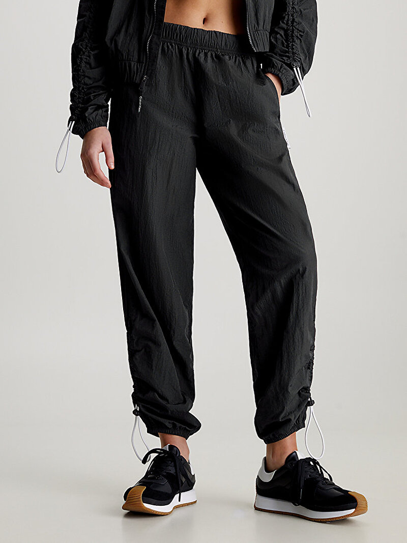 Calvin Klein Siyah Renkli Kadın Woven Pantolon