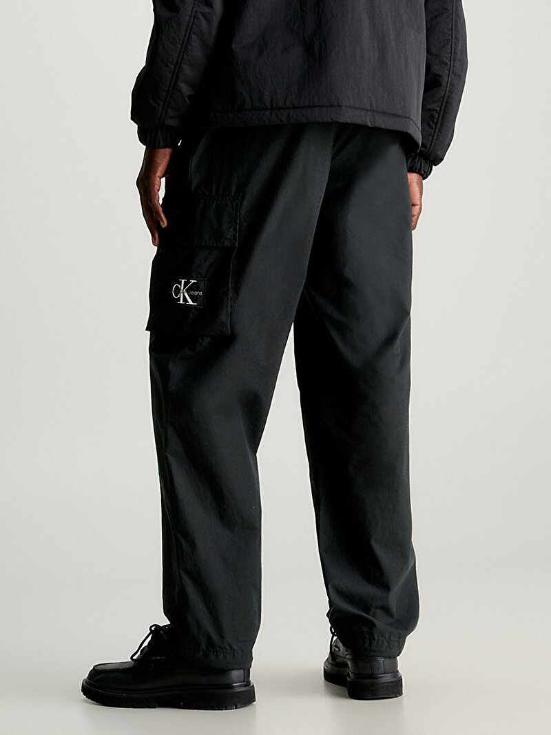 Calvin Klein Siyah Renkli Erkek Utility Cotton Pantolon