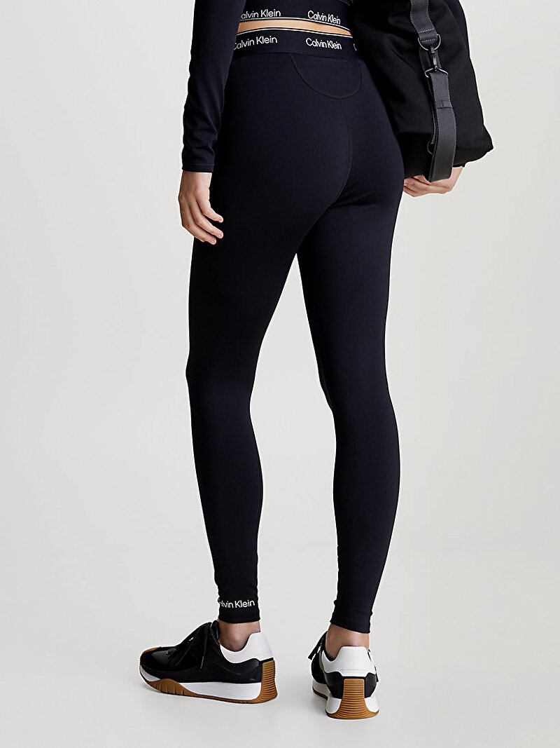 Calvin Klein Siyah Renkli Kadın Yüksek Bel Tayt