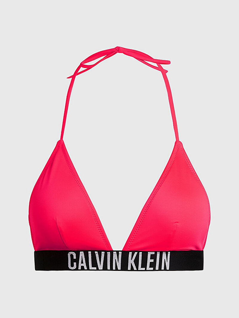 Calvin Klein Kırmızı Renkli Kadın Üçgen Bikini Üstü