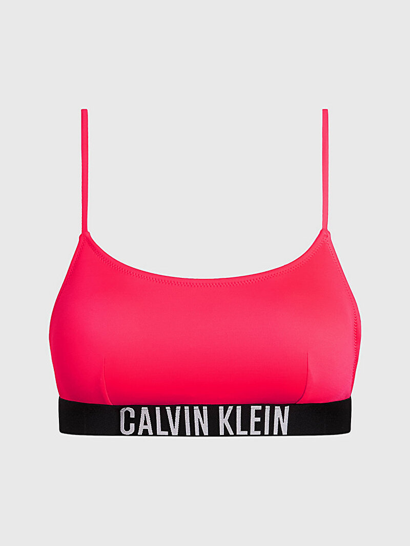 Calvin Klein Kırmızı Renkli Kadın Bralet Bikini Üstü