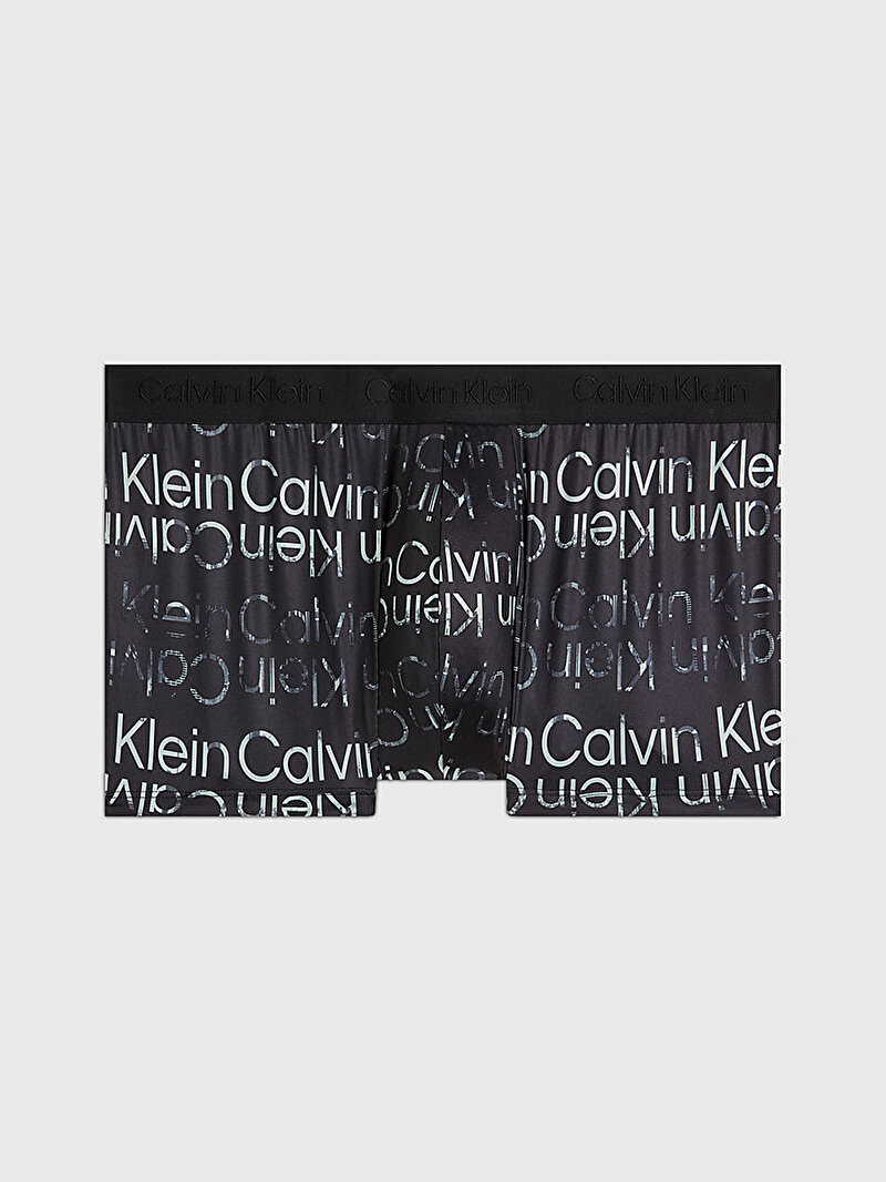 Calvin Klein Siyah Renkli Erkek Low Rise Trunk Boxer