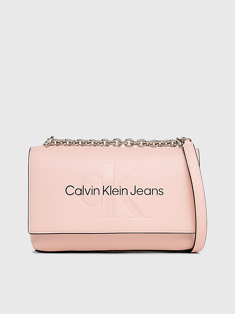Calvin Klein Pembe Renkli Kadın Sculpted Çanta
