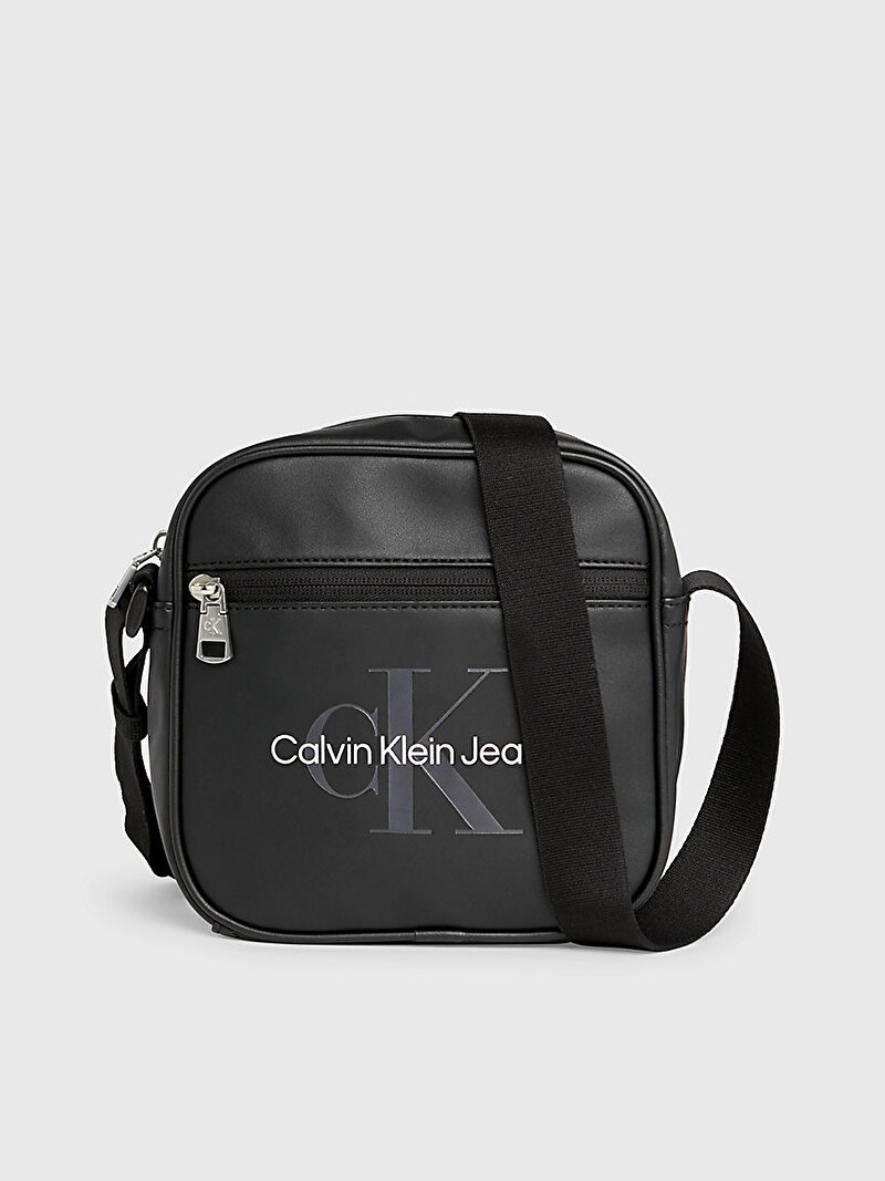 Calvin Klein Siyah Renkli Erkek Monogram Soft Camera Çanta