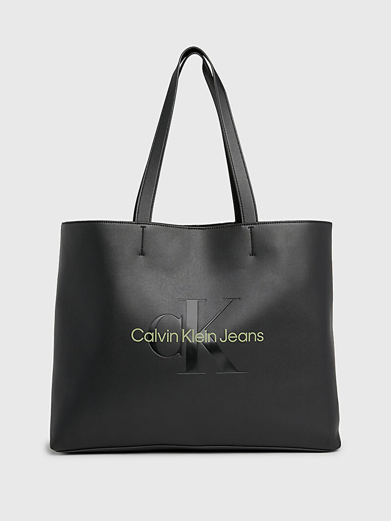Calvin Klein Siyah Renkli Kadın Sculpted Slim Tote Çanta