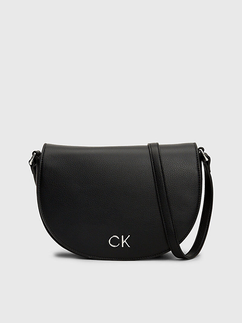 Calvin Klein Siyah Renkli Kadın Ck Daily Saddle Çanta