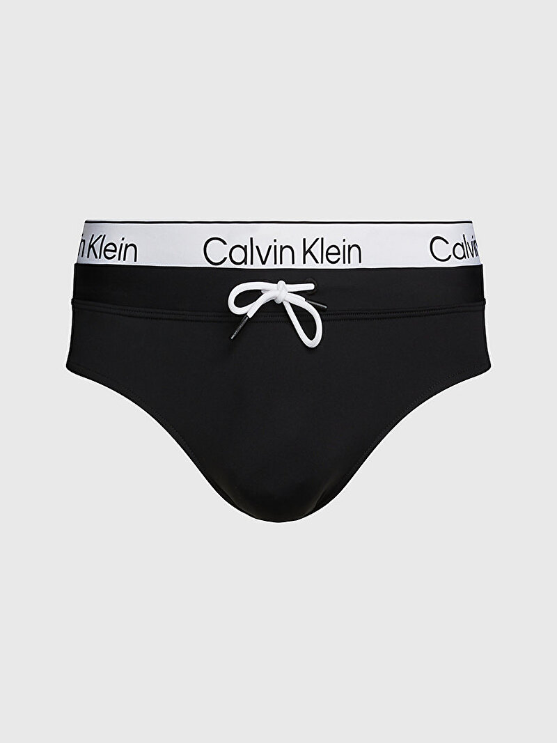 Calvin Klein Siyah Renkli Erkek Brief Mayo