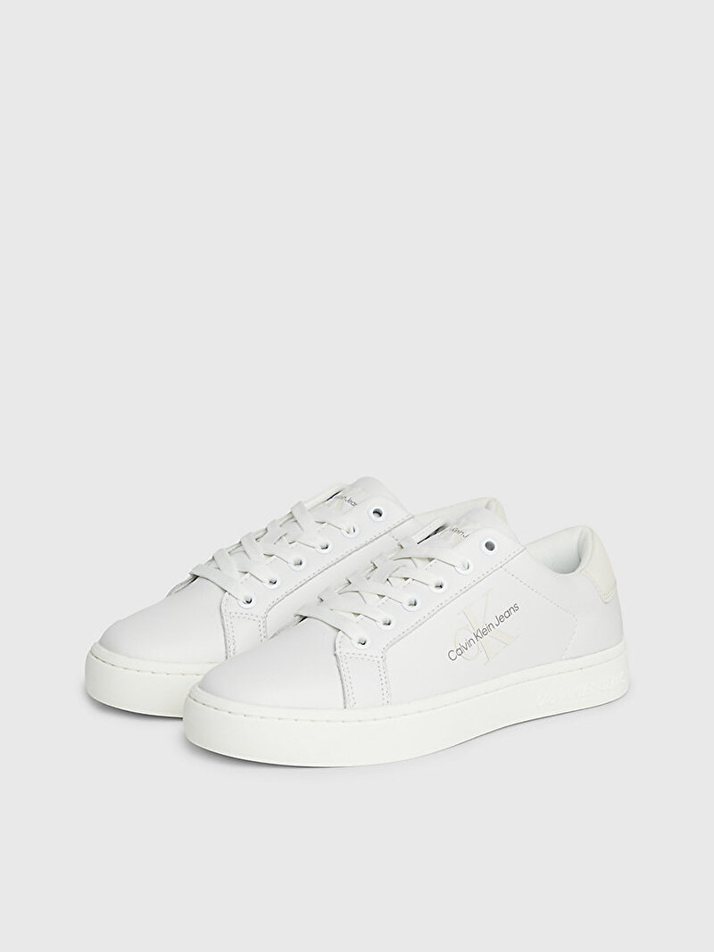 Calvin Klein Beyaz Renkli Kadın Classic Cupsole Sneaker