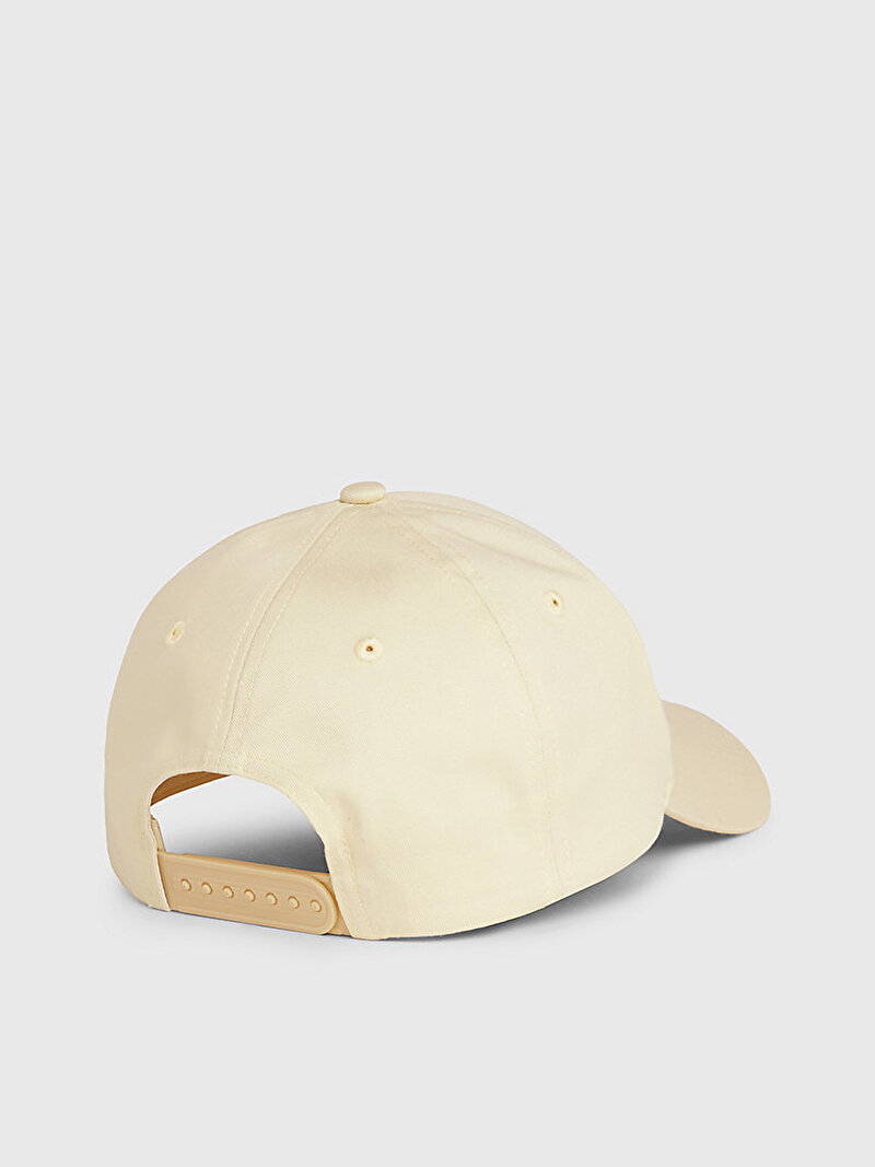 Calvin Klein Bej Renkli Erkek Monogram Şapka