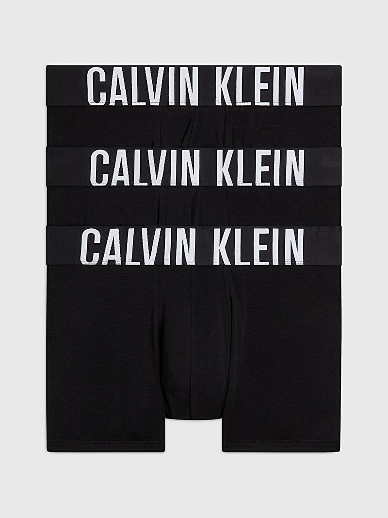 Calvin Klein Siyah Renkli Erkek 3'Lü Trunk Boxer