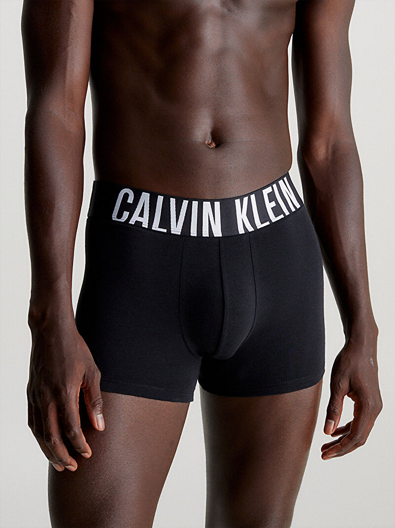 Calvin Klein Siyah Renkli Erkek 3'Lü Trunk Boxer