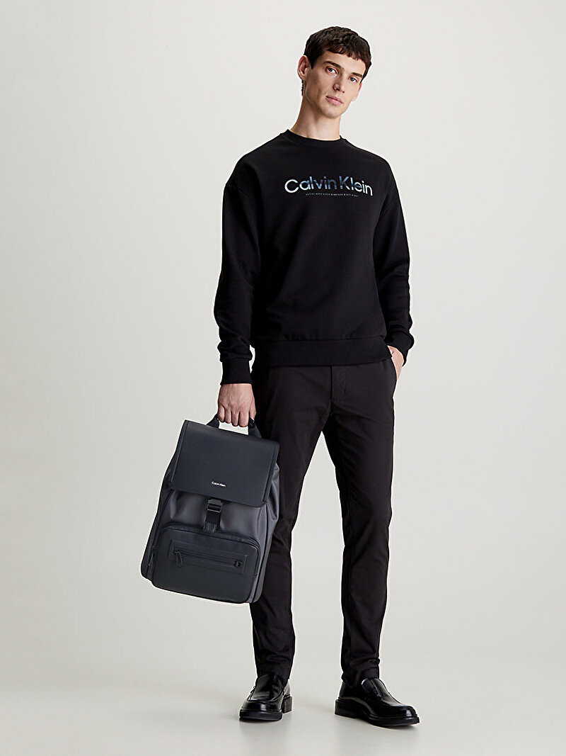 Calvin Klein Siyah Renkli Erkek Ck Elevated Sırt Çantası