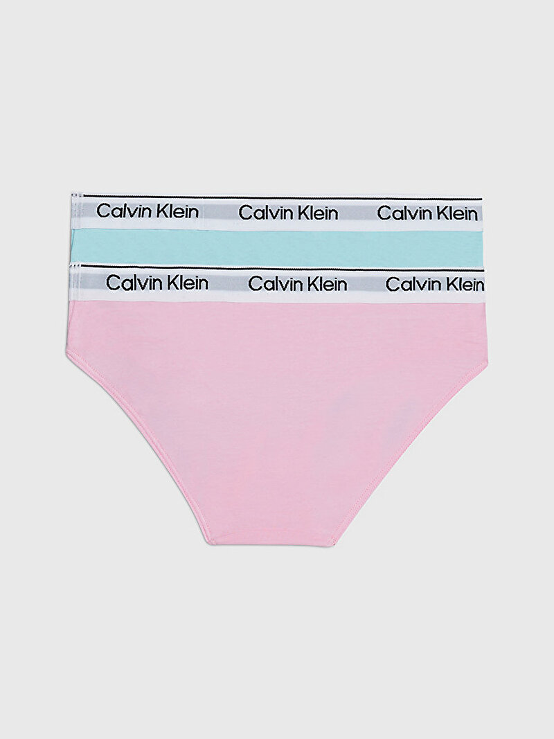 Calvin Klein Çok renkli Renkli Kız Çocuk 2'Li Bikini Külot