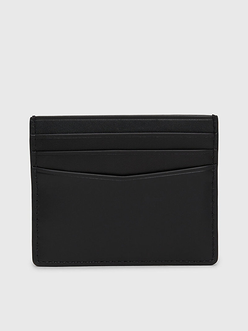 Calvin Klein Siyah Renkli Erkek Monogram Soft Kartlık