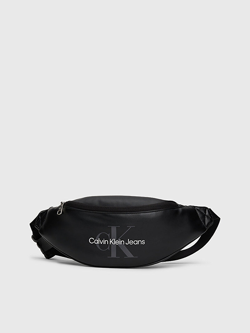Calvin Klein Siyah Renkli Erkek Monogram Soft Washbag Çanta
