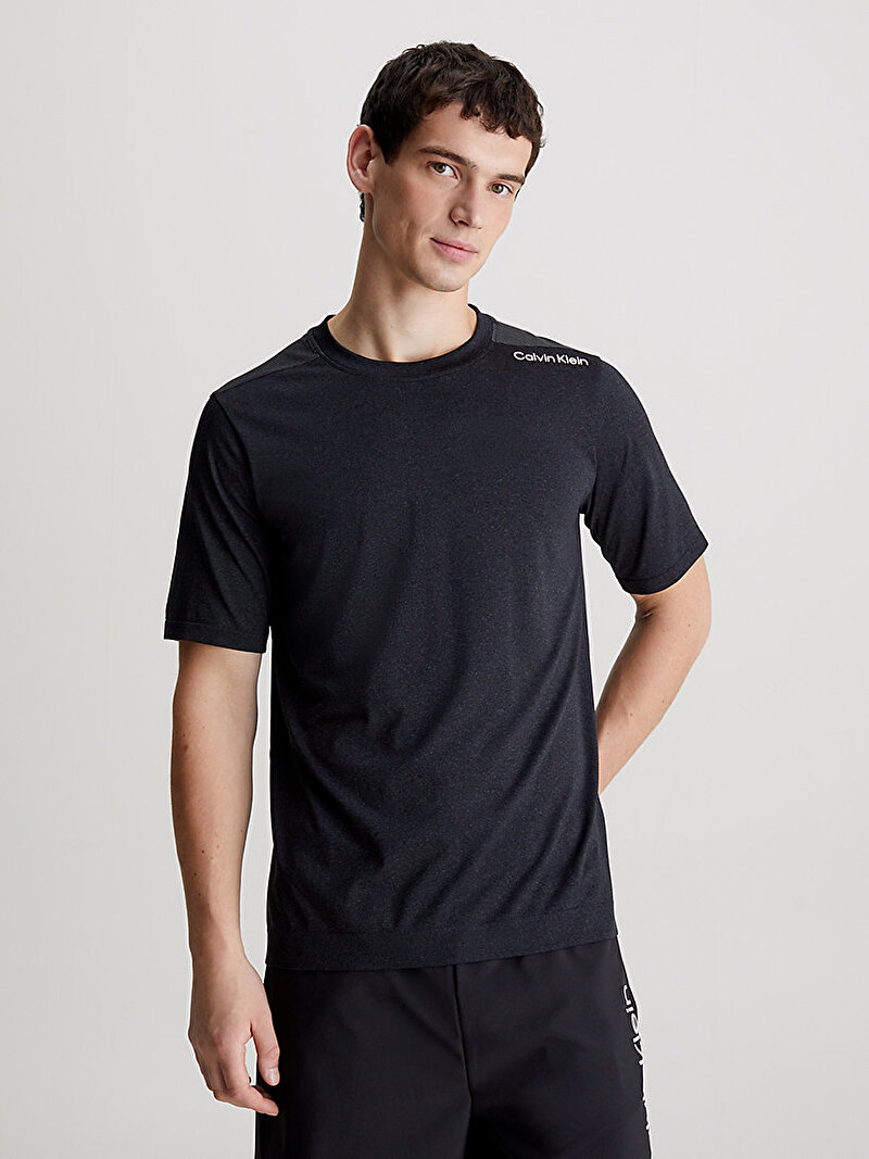 Calvin Klein Siyah Renkli Erkek Seamless T-Shirt