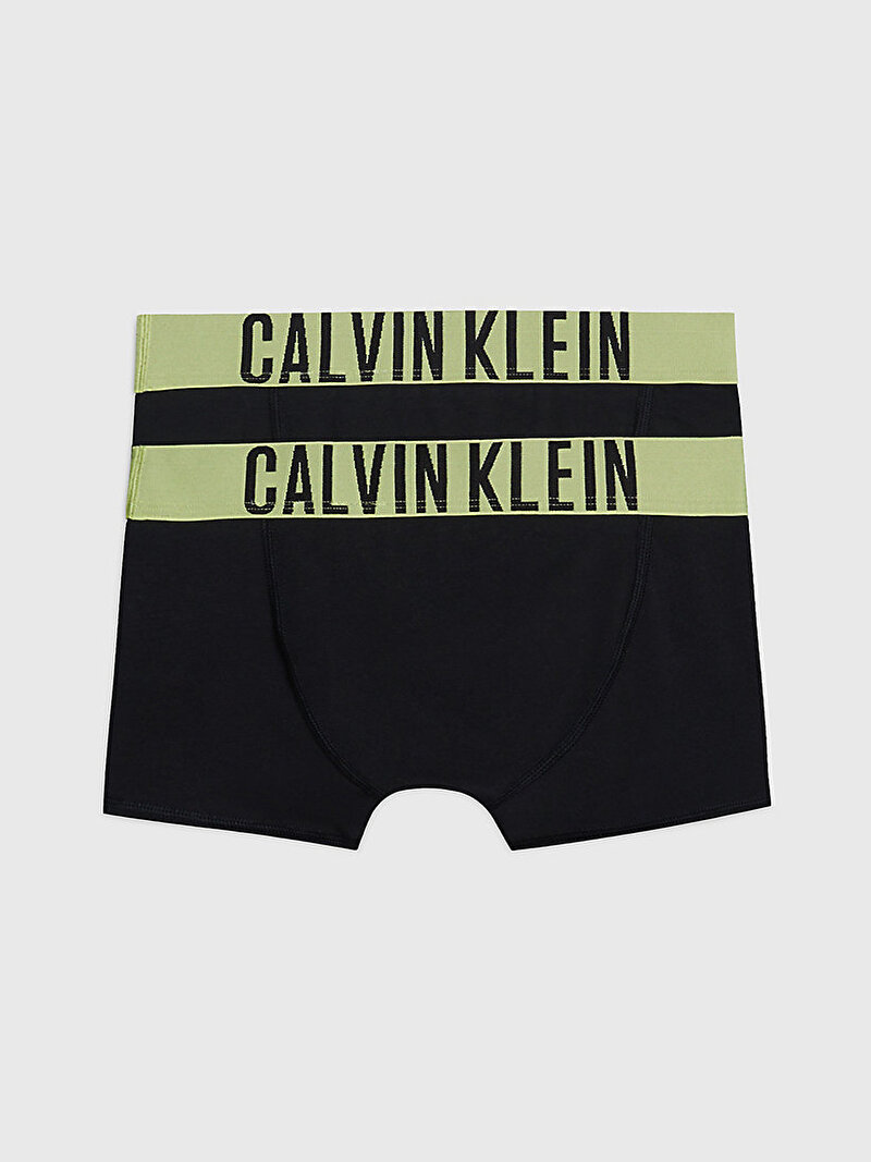 Calvin Klein Siyah Renkli Erkek Çocuk 2'Li Trunk Boxer