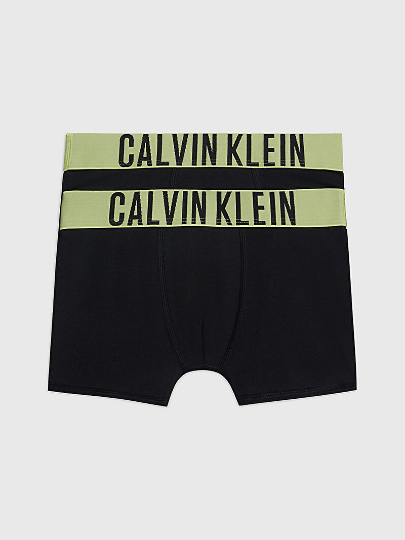 Calvin Klein Siyah Renkli Erkek Çocuk 2'Li Trunk Boxer