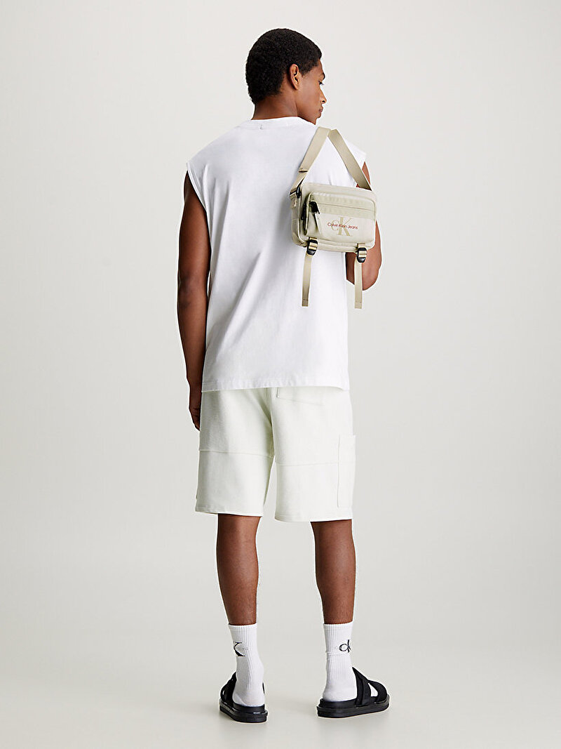 Calvin Klein Beyaz Renkli Erkek Sport Essentials Çanta