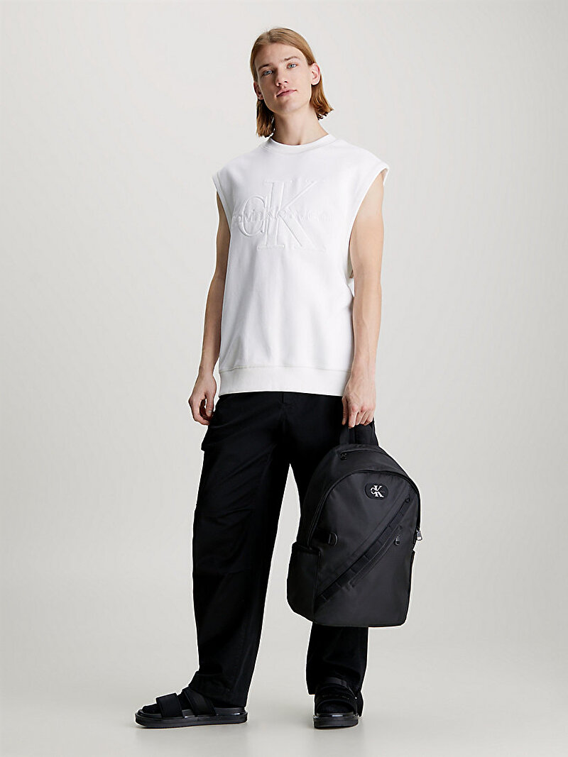 Calvin Klein Siyah Renkli Erkek Metaforms Rounded Sırt Çantası