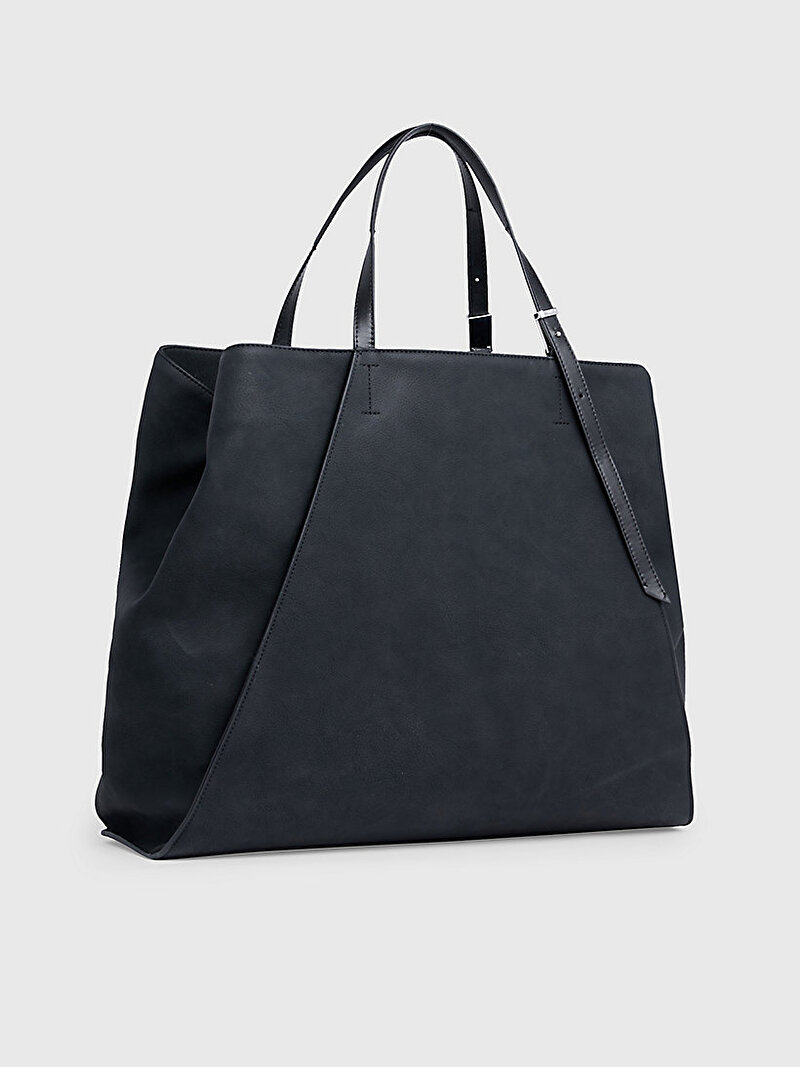 Calvin Klein Siyah Renkli Kadın Ck Fold Large Shopper Çanta