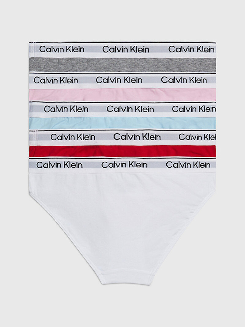 Calvin Klein Çok renkli Renkli Kız Çocuk 5'Li Bikini Külot