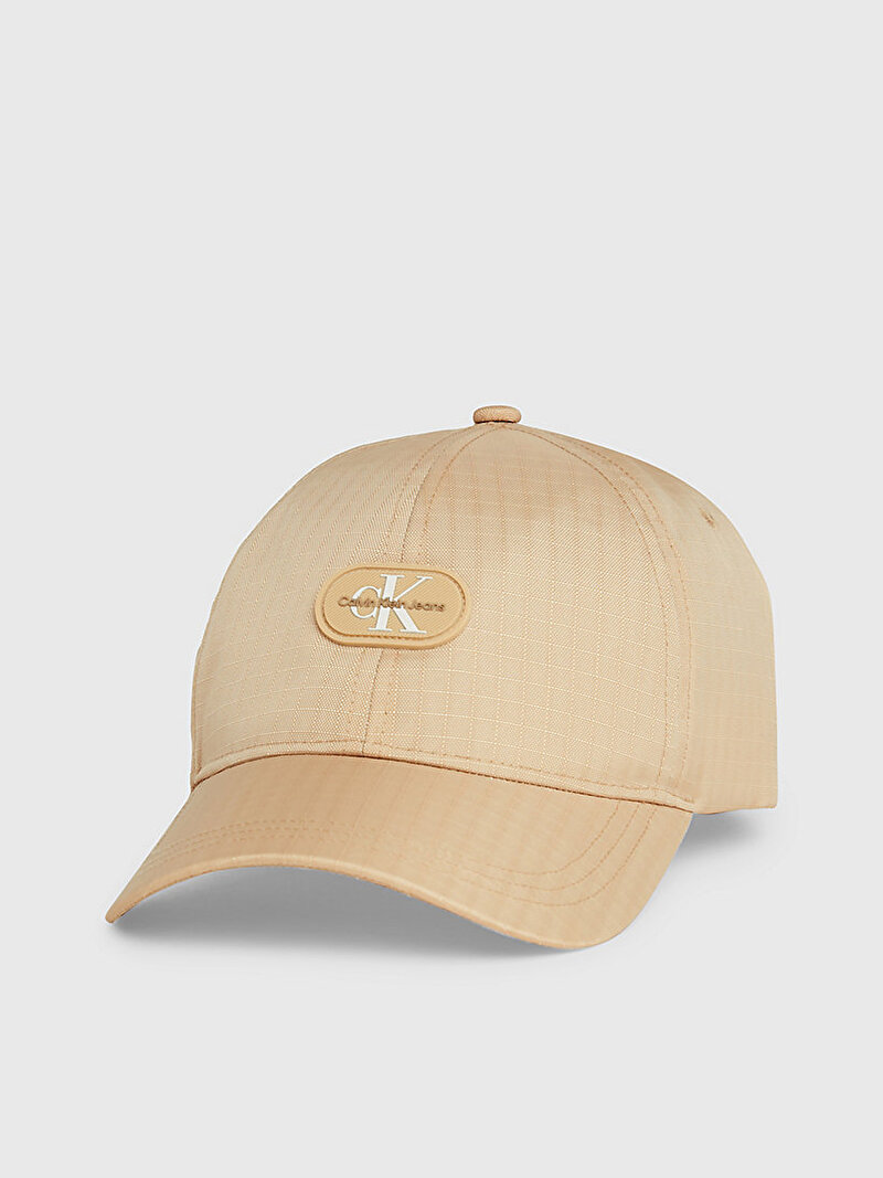 Calvin Klein Bej Renkli Erkek Metaforms Şapka