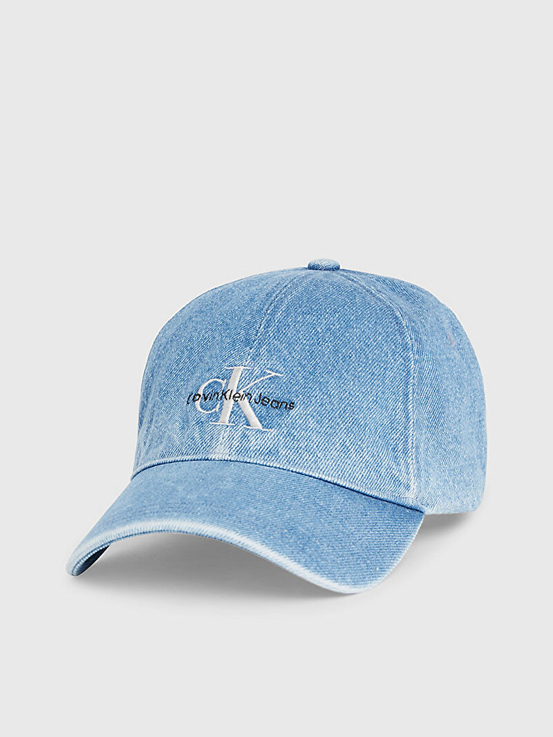 Calvin Klein Mavi Renkli Kadın Denim Şapka