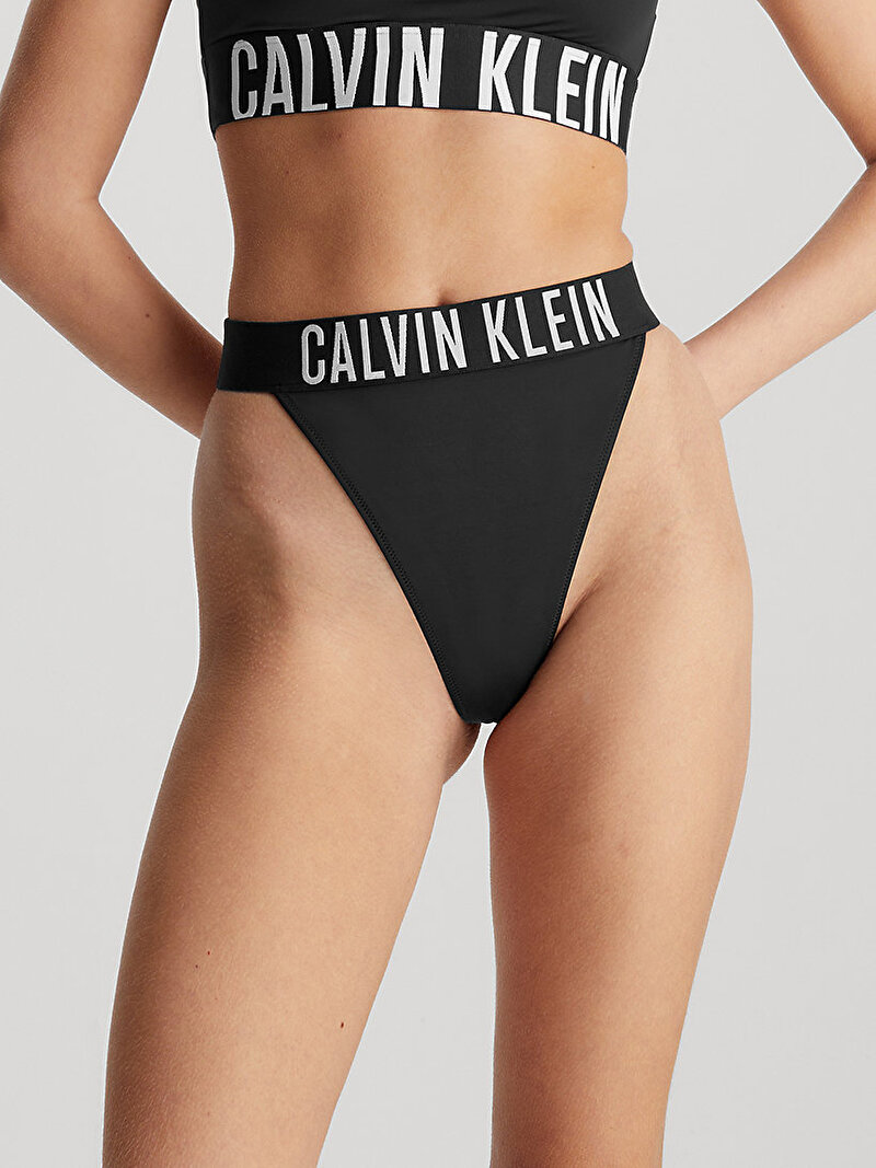 Calvin Klein Siyah Renkli Kadın Tanga Bikini Altı