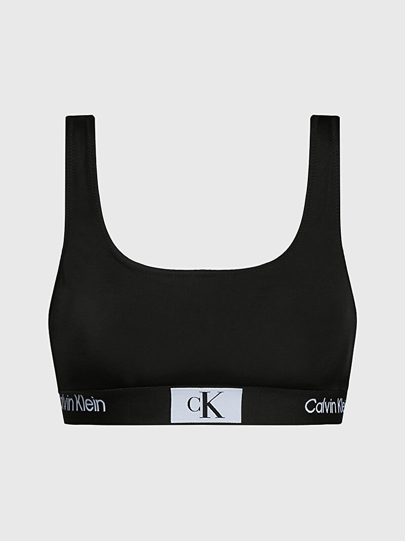Calvin Klein Siyah Renkli Kadın Bralet Bikini Üstü