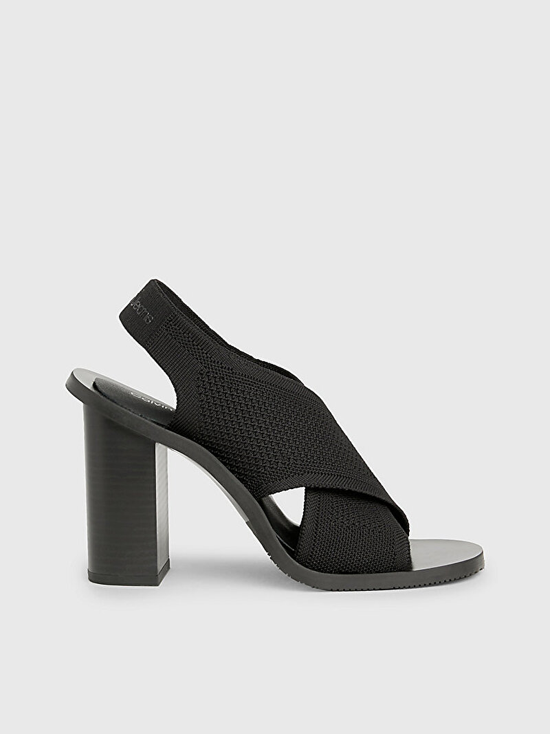 Calvin Klein Siyah Renkli Kadın Sling Back Topuklu Ayakkabı