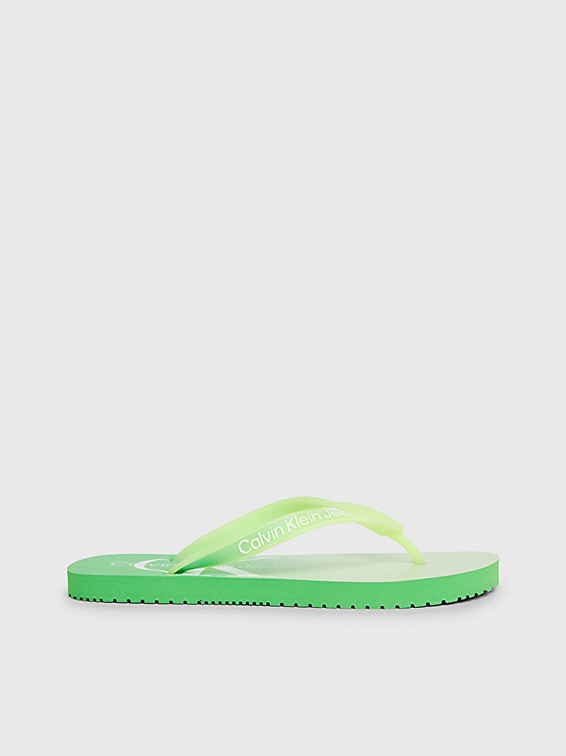 Calvin Klein Yeşil Renkli Kadın Beach Parmak Arası Terlik
