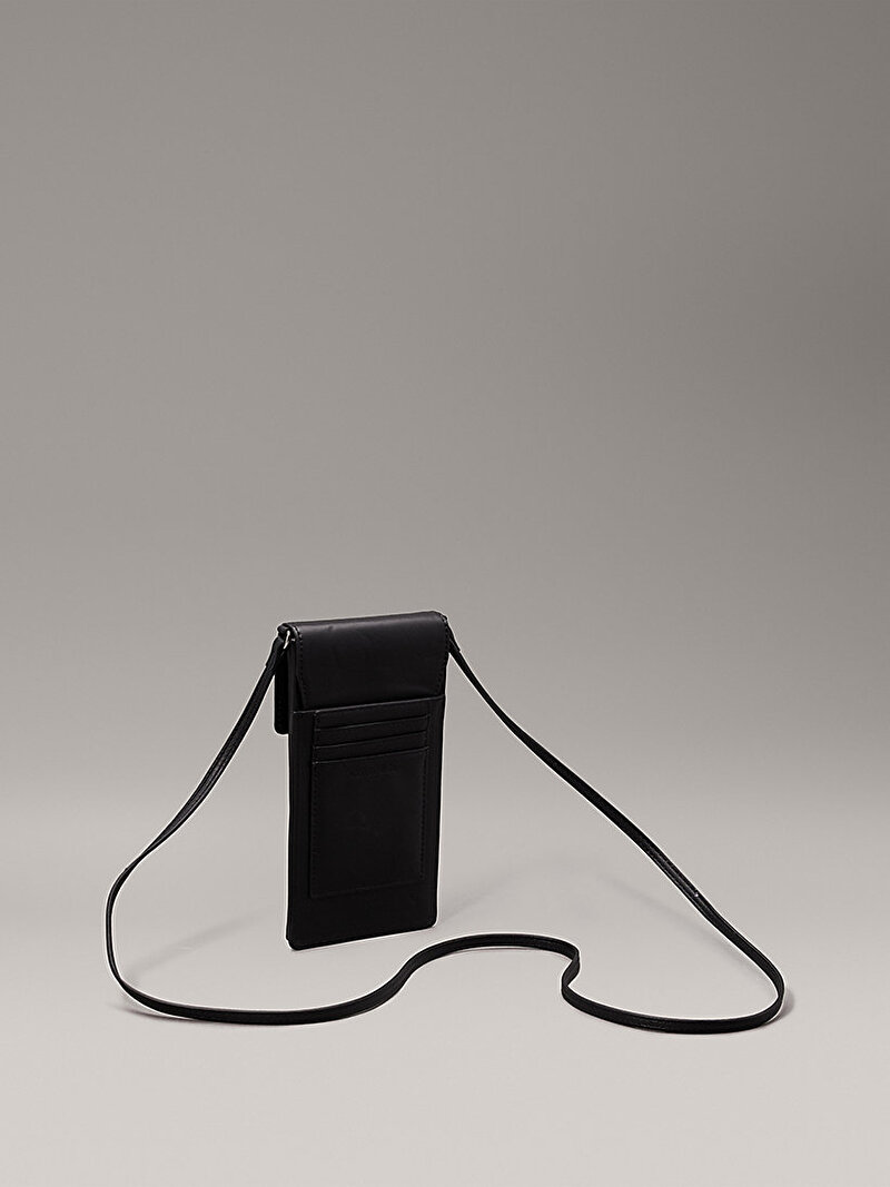 Calvin Klein Siyah Renkli Kadın Ck Linear Telefon Çantası