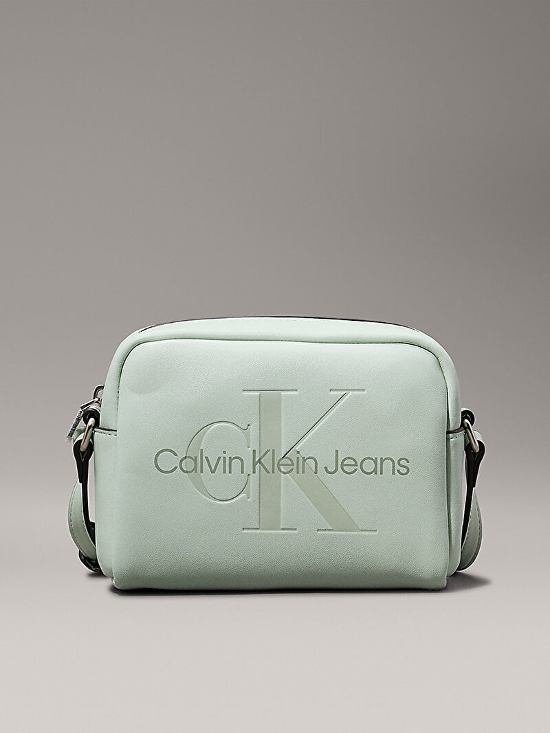 Calvin Klein Yeşil Renkli Kadın Sculpted Camera Çanta