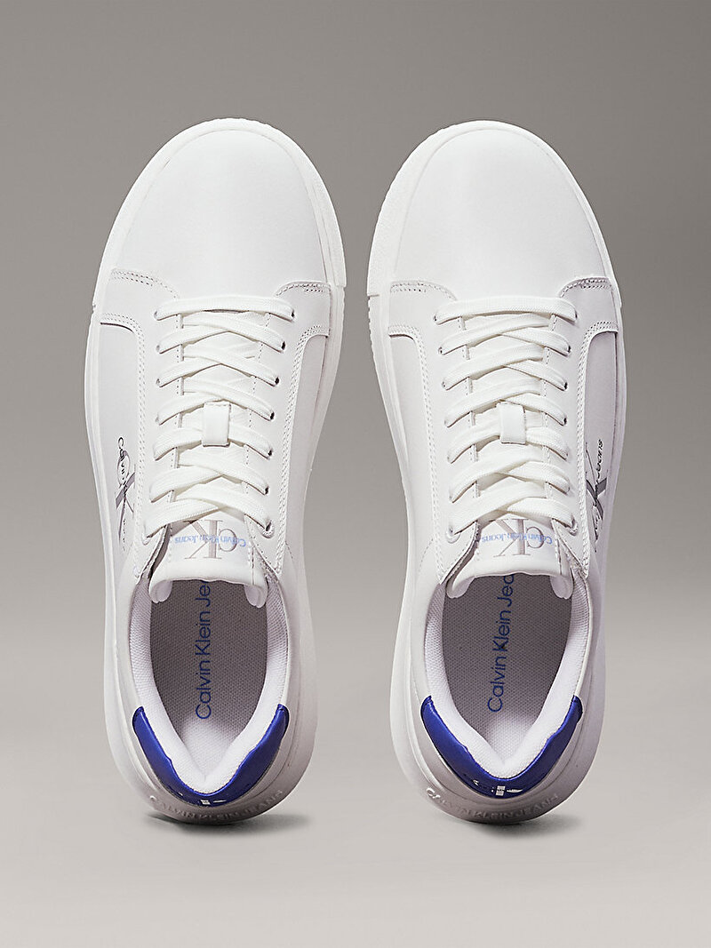 Calvin Klein Beyaz Renkli Erkek Chunky Cupsole Sneaker