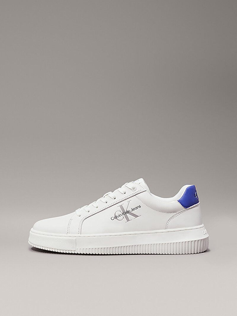 Calvin Klein Beyaz Renkli Erkek Chunky Cupsole Sneaker
