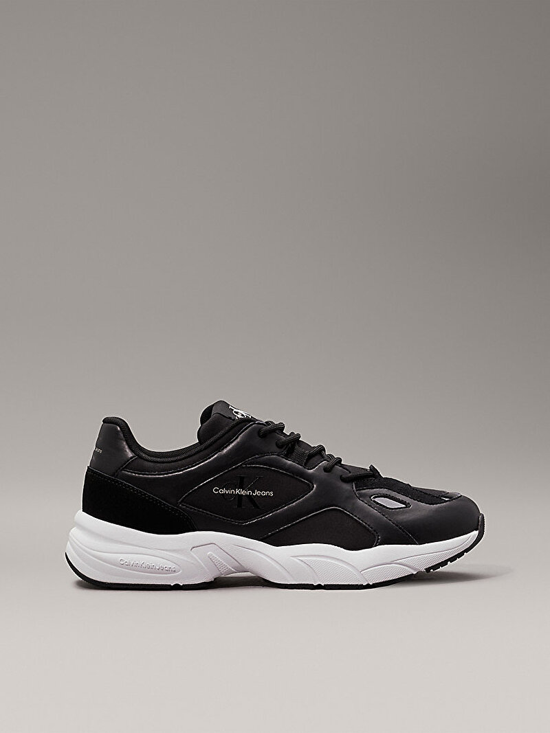 Calvin Klein Siyah Renkli Kadın Retro Tennis Sneaker