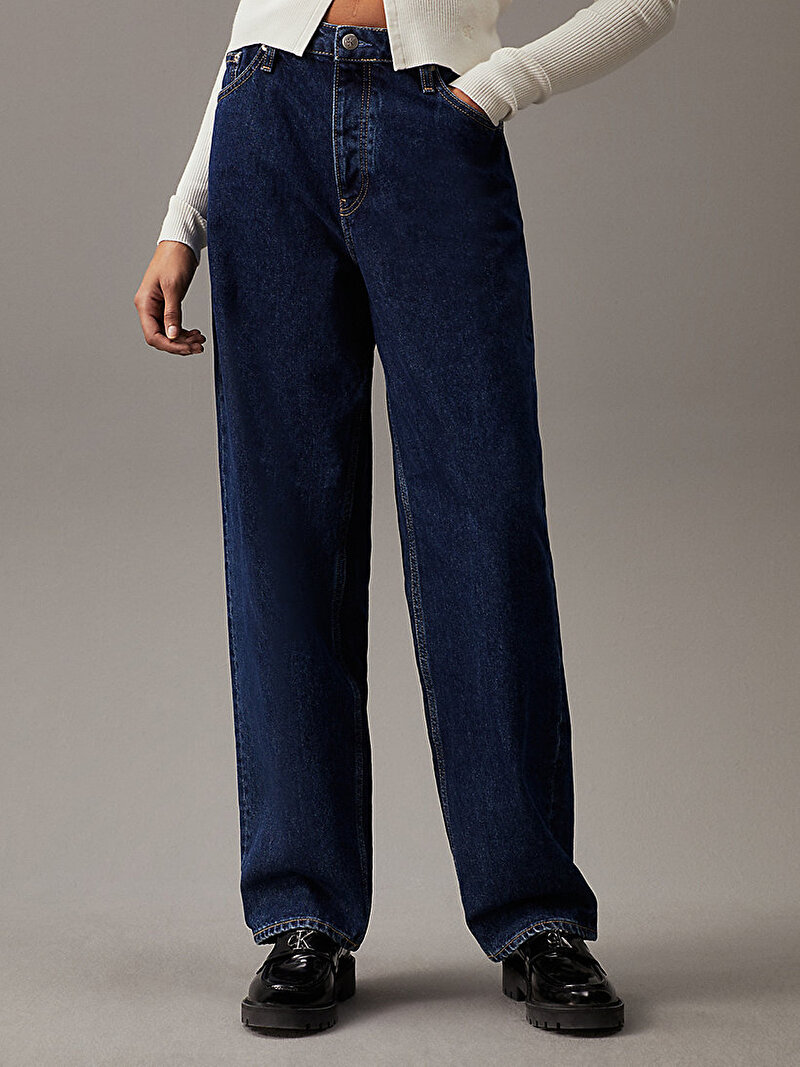 Kadın 90'S Straight Jean Pantolon