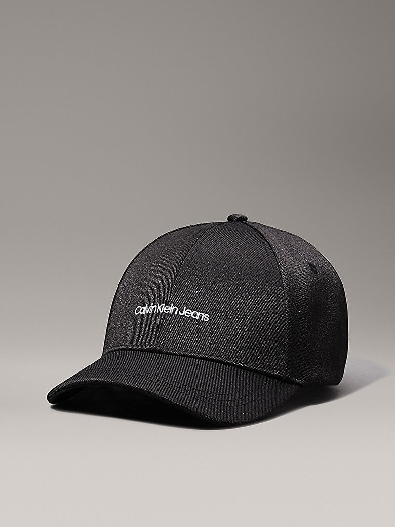 Calvin Klein Siyah Renkli Erkek Inst Embro Şapka