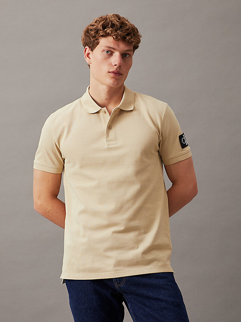 Erkek Badge Polo T-Shirt