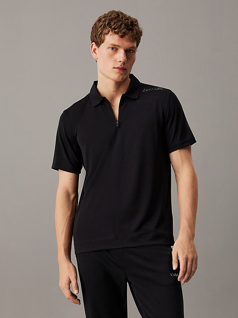 Calvin Klein Siyah Renkli Erkek Polo T-Shirt