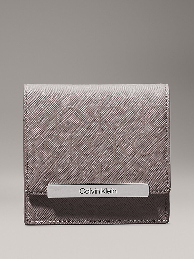 Kadın Ck Linear Trifold Cüzdan