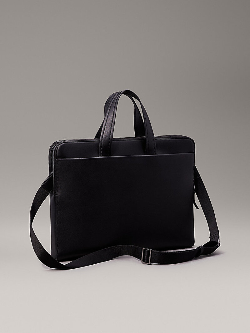 Calvin Klein Siyah Renkli Erkek Clean Essential Laptop Çantası
