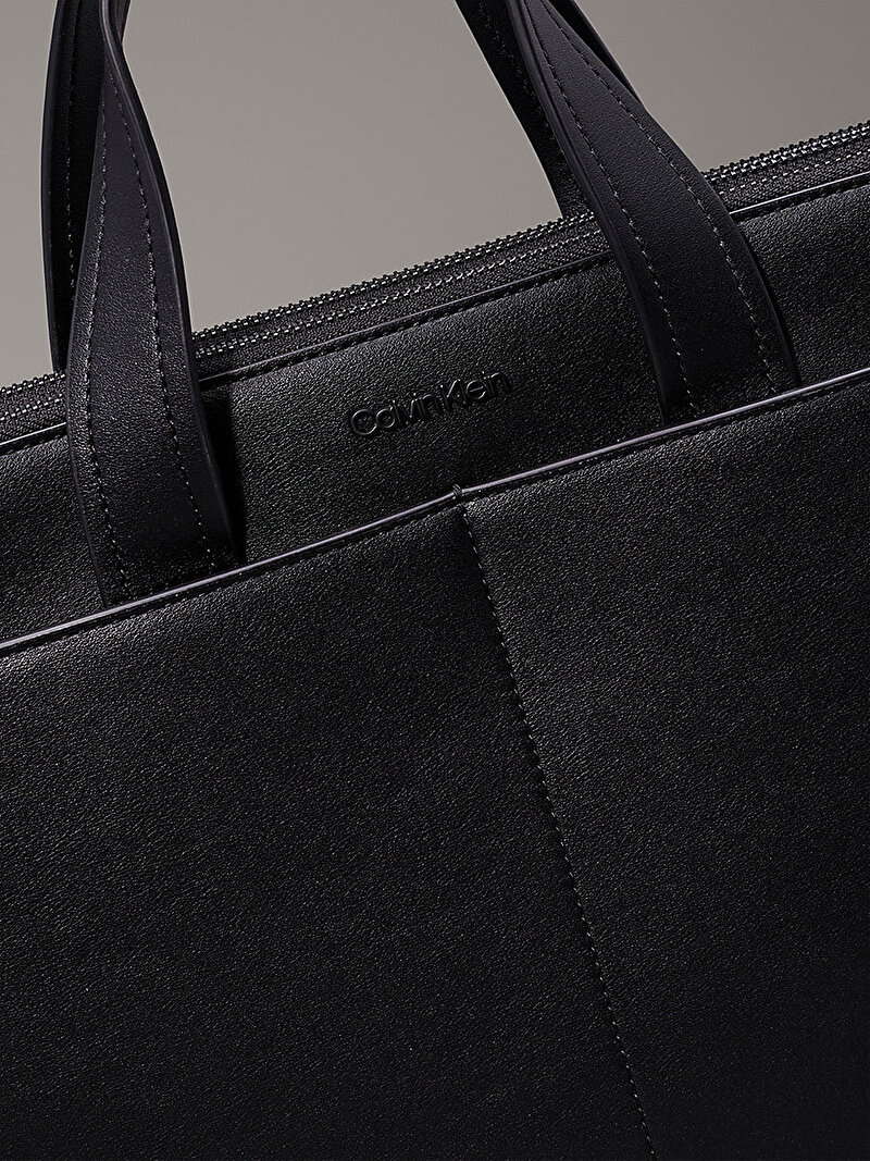 Calvin Klein Siyah Renkli Erkek Clean Essential Laptop Çantası