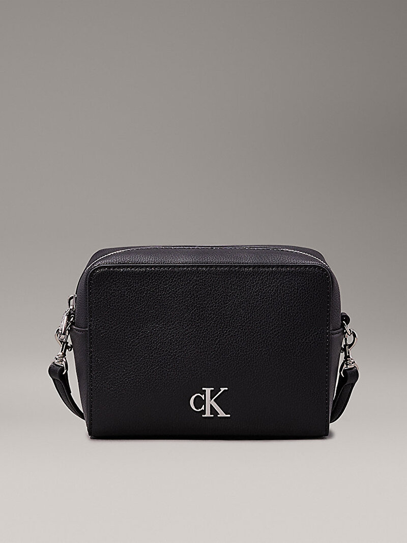 Calvin Klein Siyah Renkli Kadın Minimal Monogram Camera Çanta